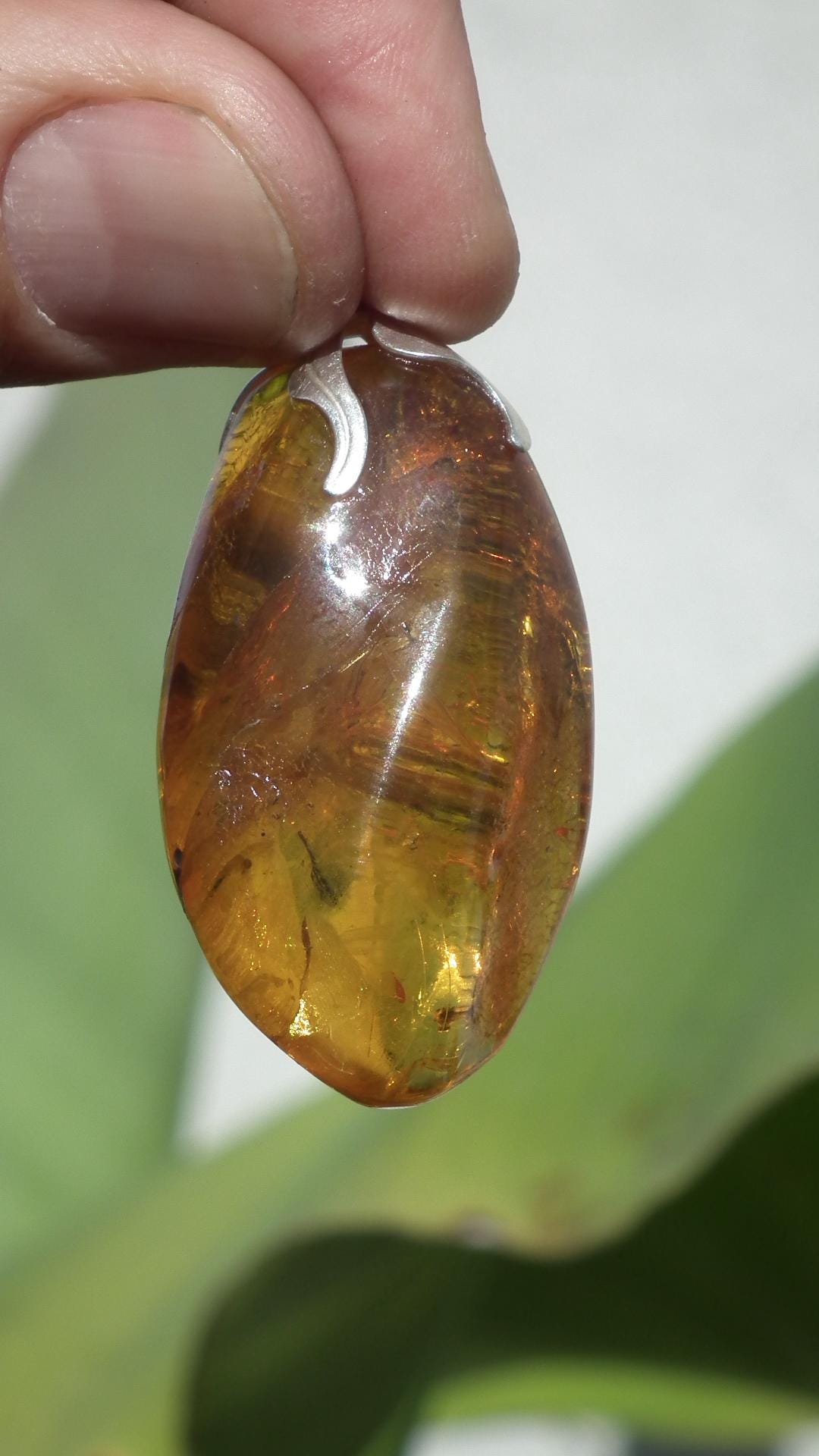 Baltic amber pendant