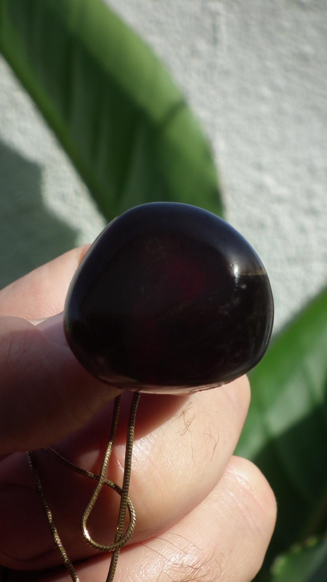 Big Sumatra amber pendant