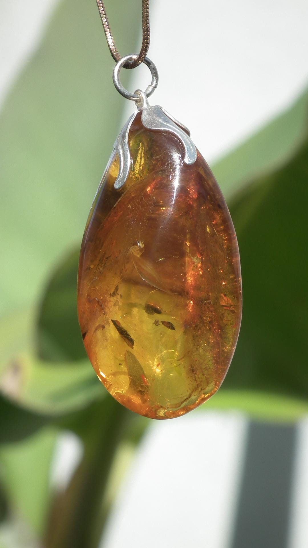 Baltic amber pendant