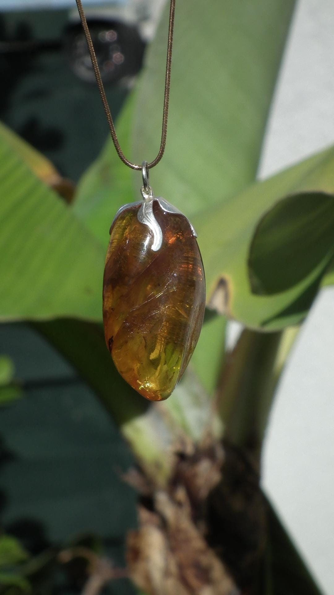 Baltic amber pendant