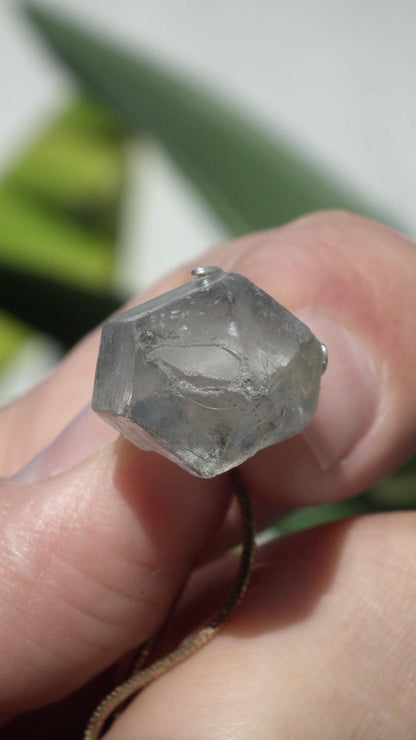 Herkimer diamond pendant