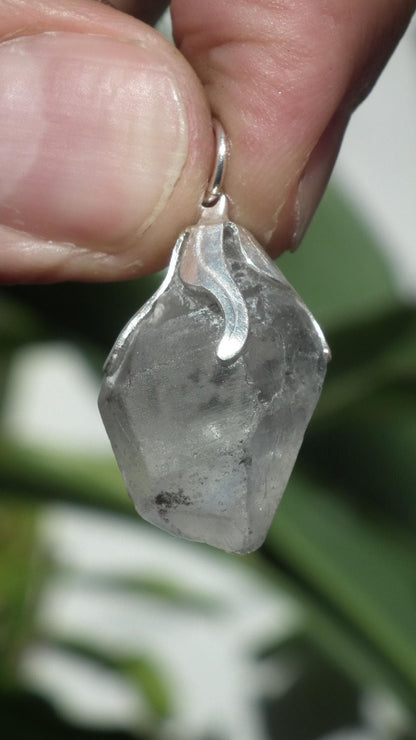 Herkimer diamond pendant