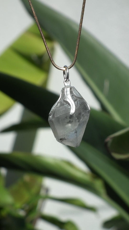 Herkimer diamond pendant