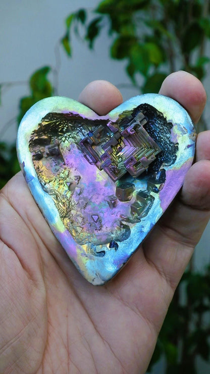 Handmade Bismuth Heart