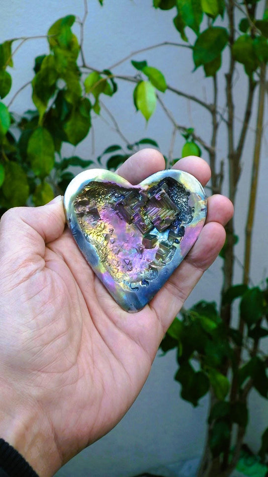 Handmade Bismuth Heart