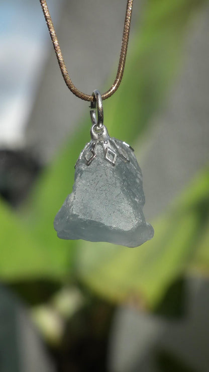 Celestite pendant