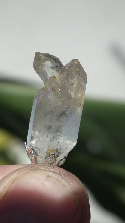 Herkimer diamond pendant