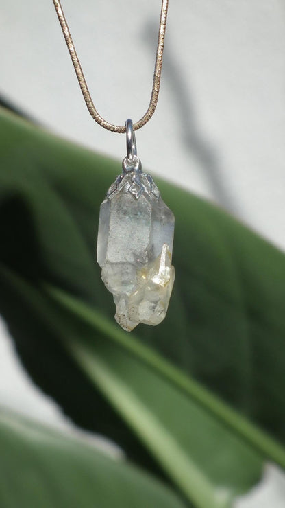 Herkimer diamond pendant