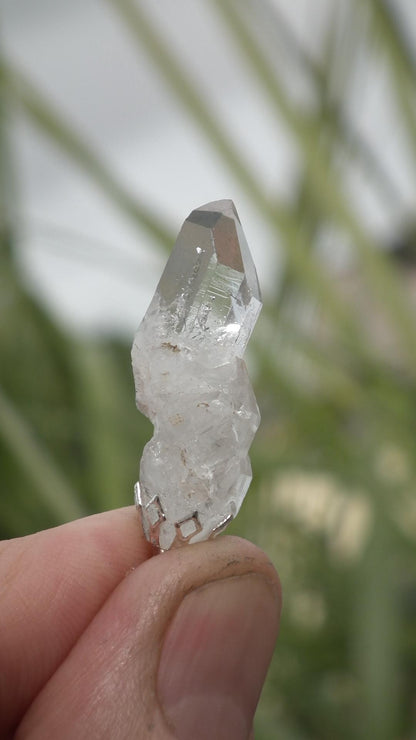 Herkimer diamond necklace