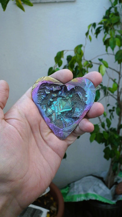 Handmade Bismuth Heart