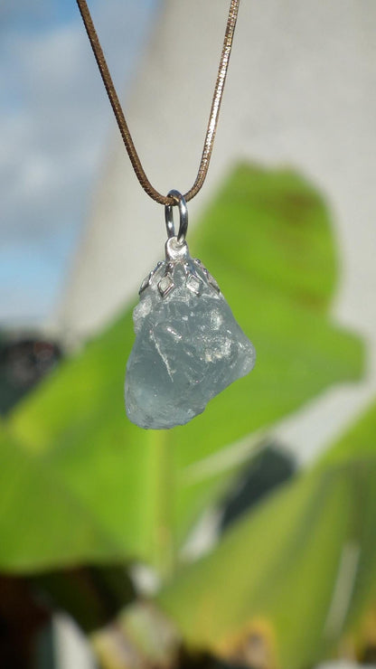 Celestite pendant