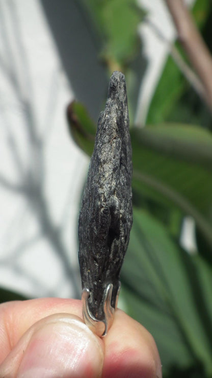 Black Kyanite pendant