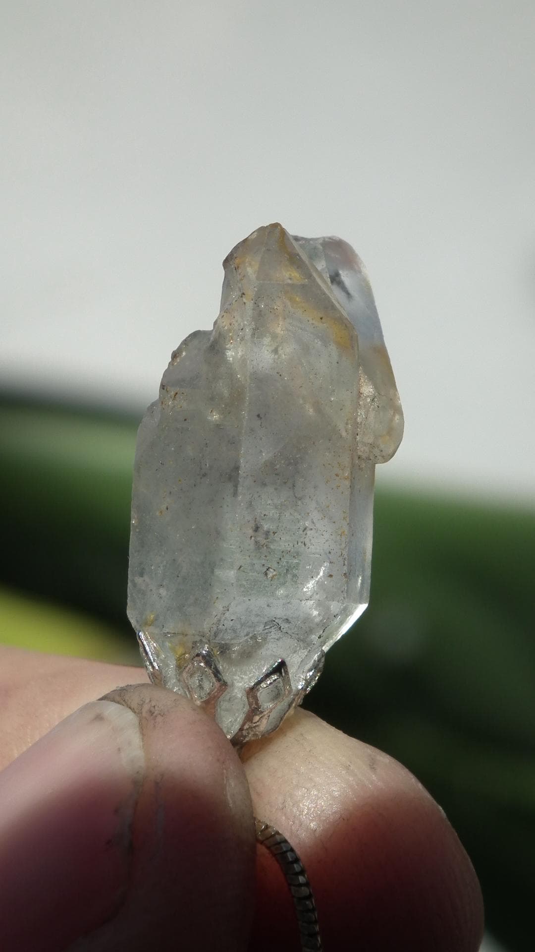 Herkimer diamond pendant