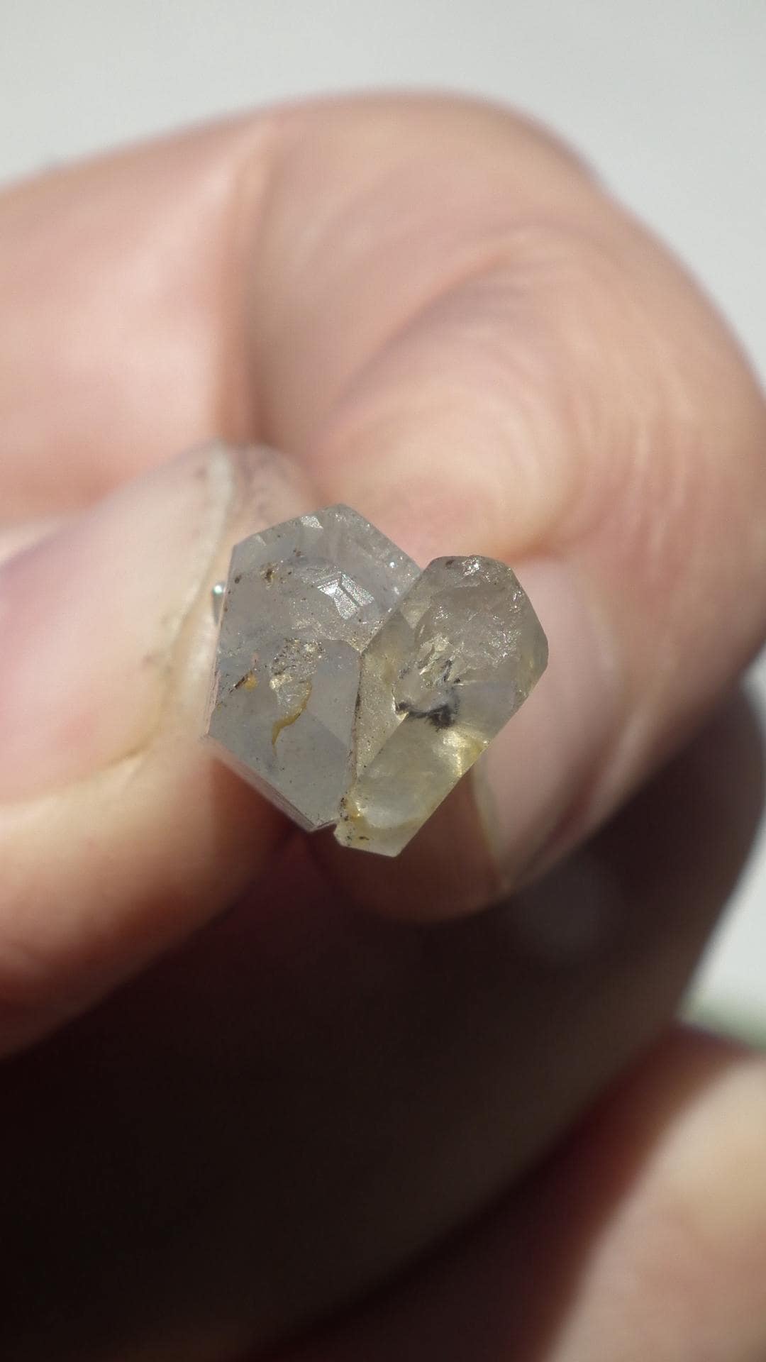 Herkimer diamond pendant