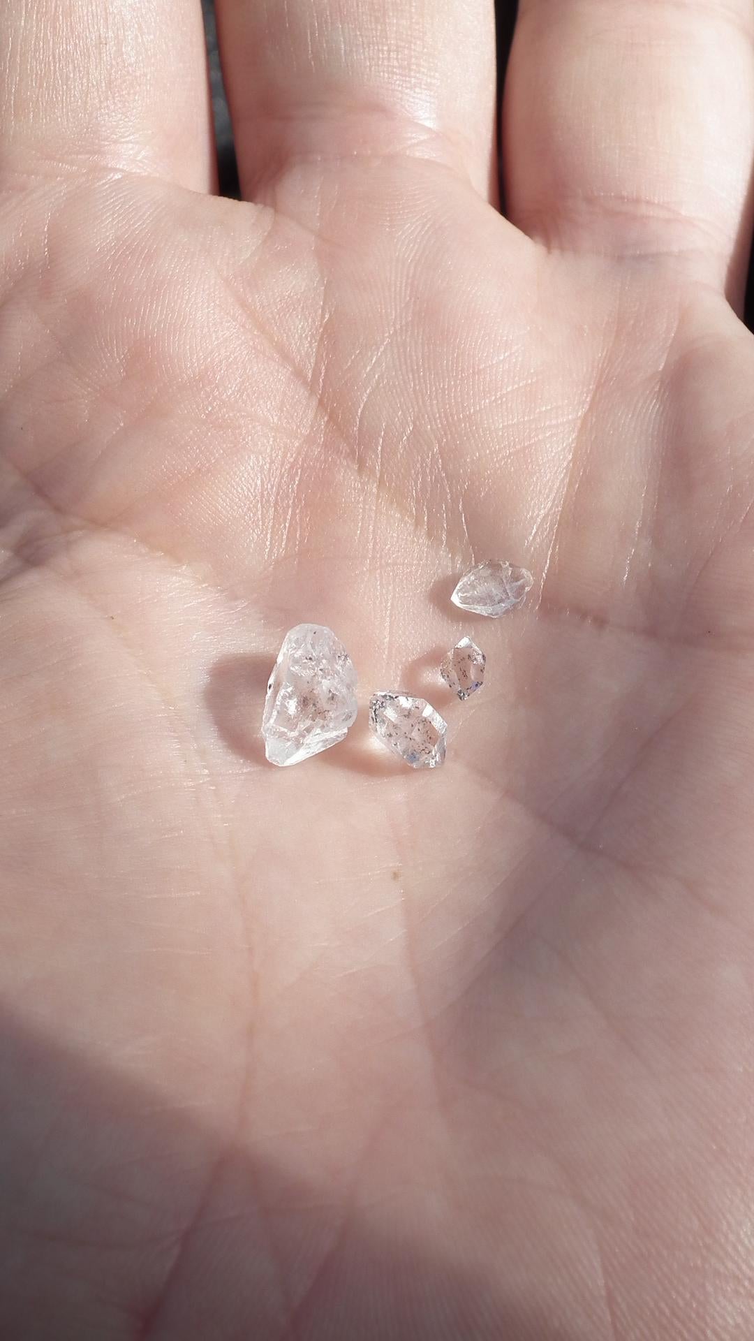 Herkimer diamonds // Raw crystals