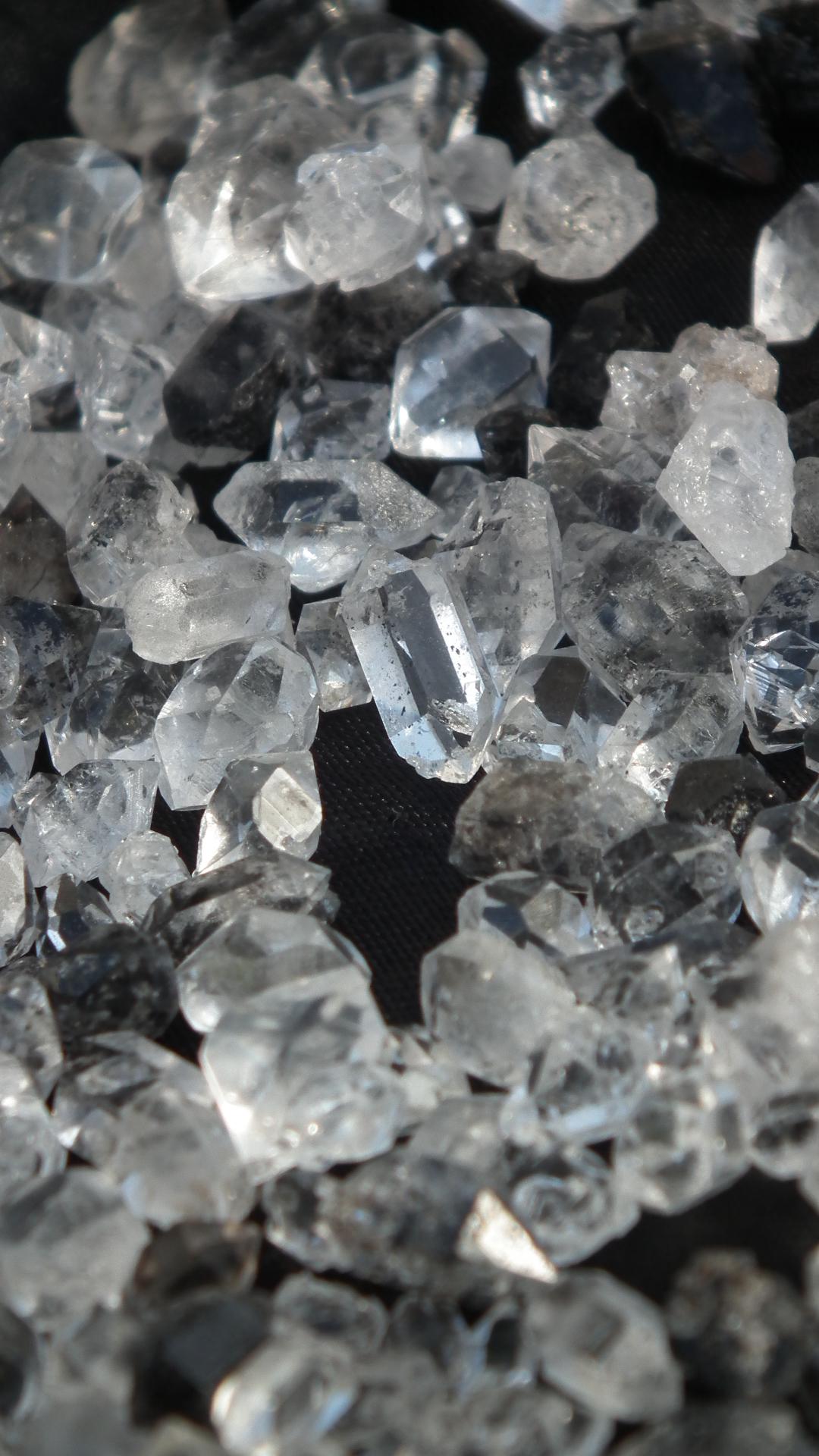 Herkimer diamonds // Raw crystals