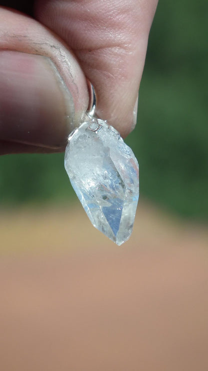 herkimer diamond necklace