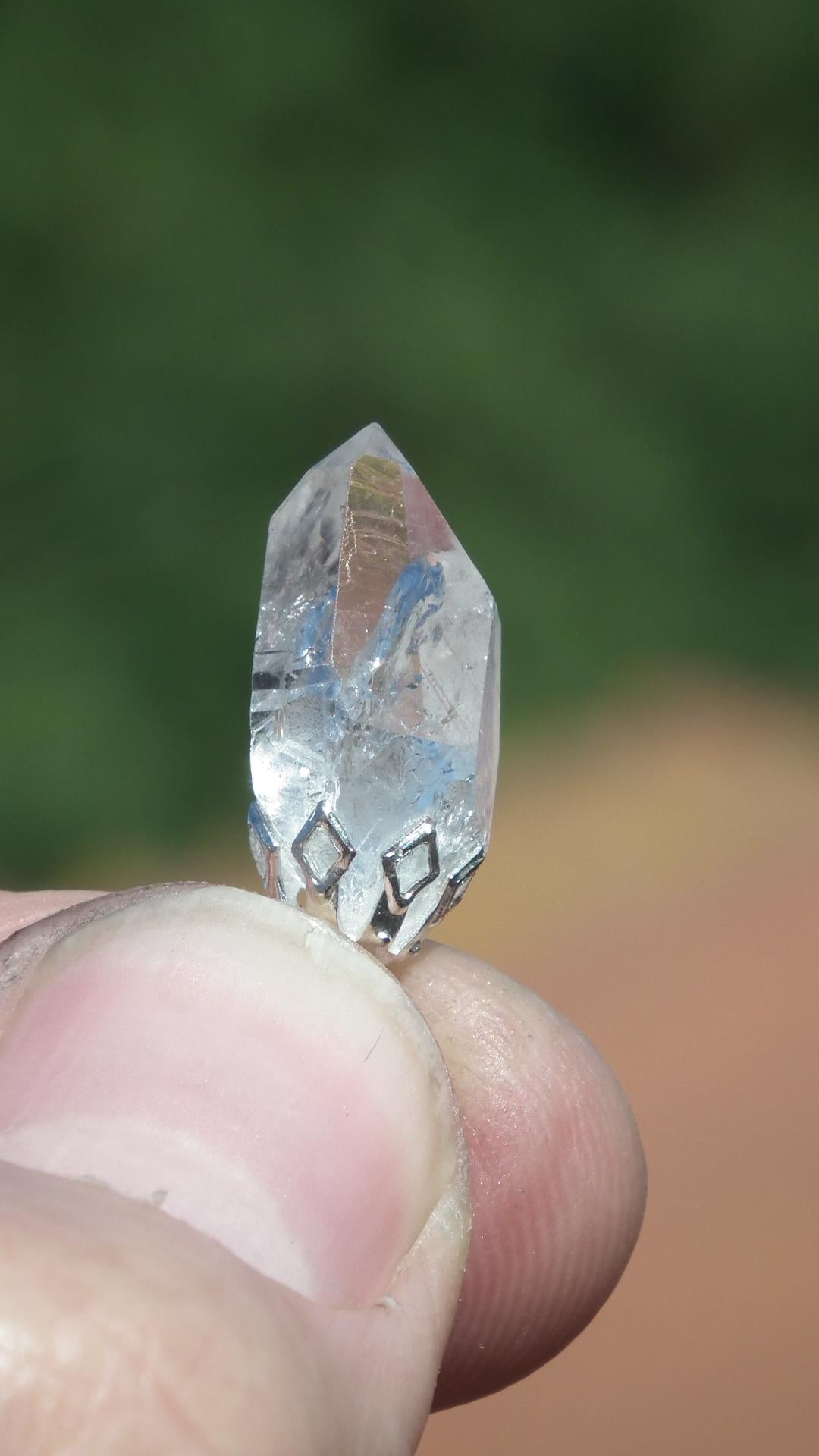 herkimer diamond necklace