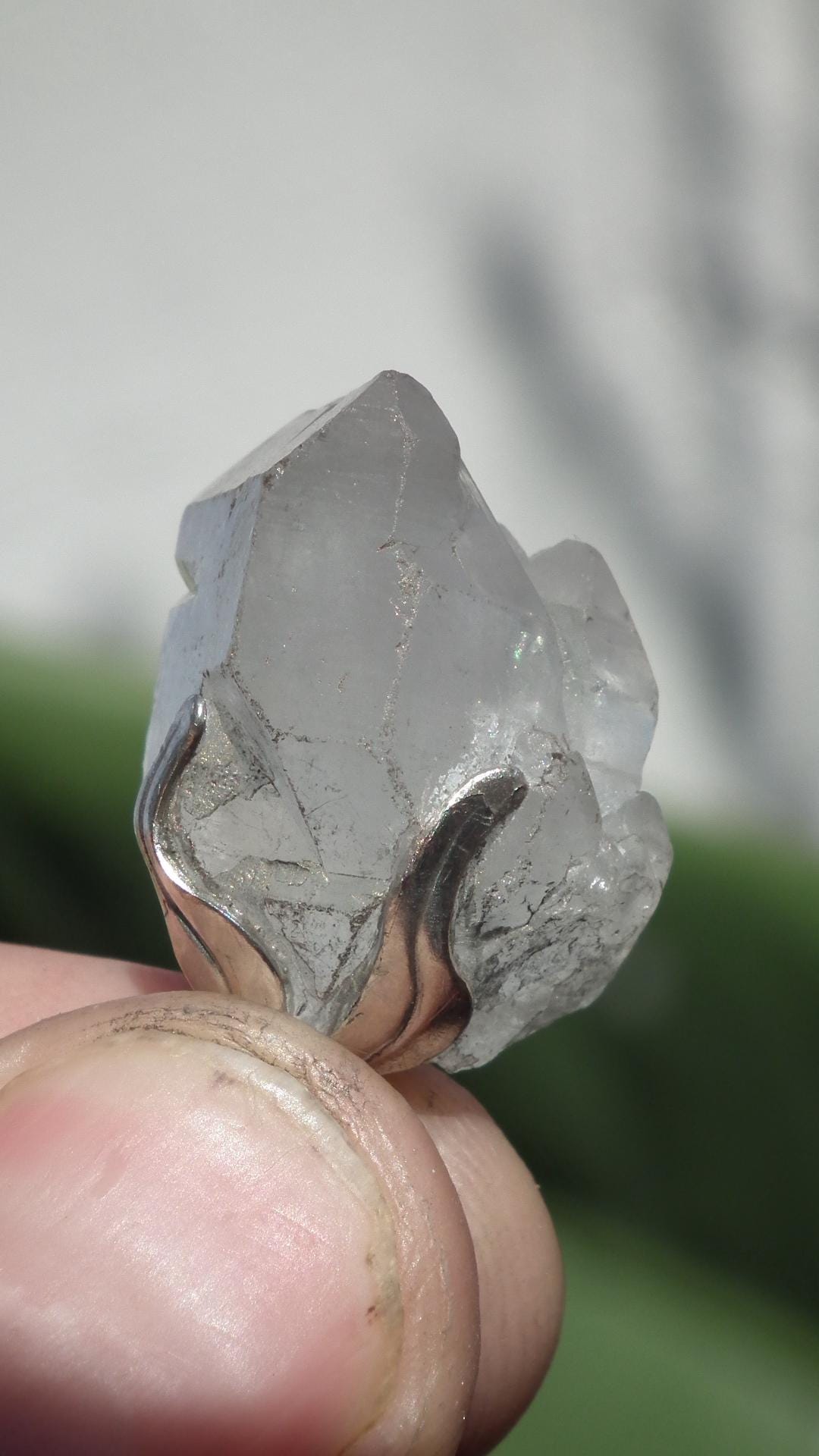 Herkimer diamond pendant