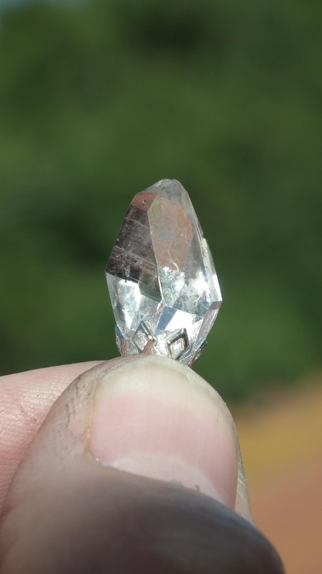 Herkimer diamond pendant