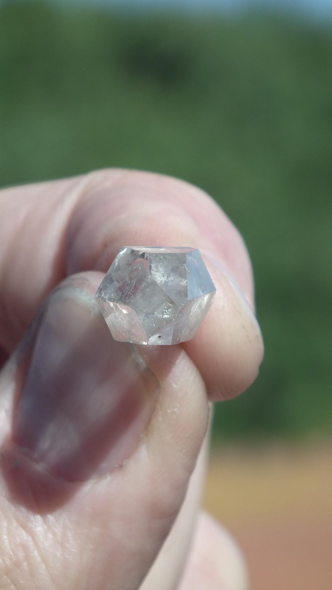 Herkimer diamond pendant