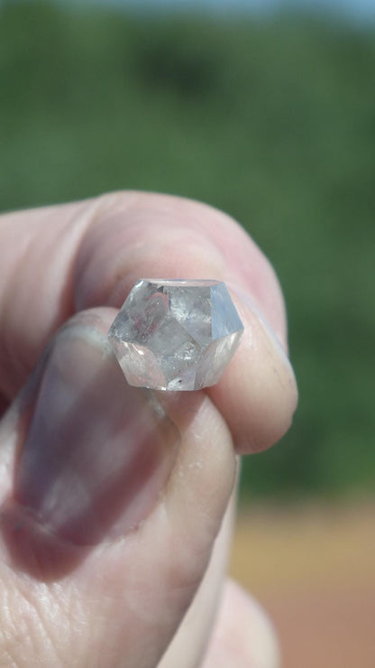 Herkimer diamond pendant