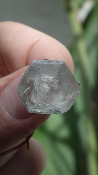 Herkimer diamond necklace