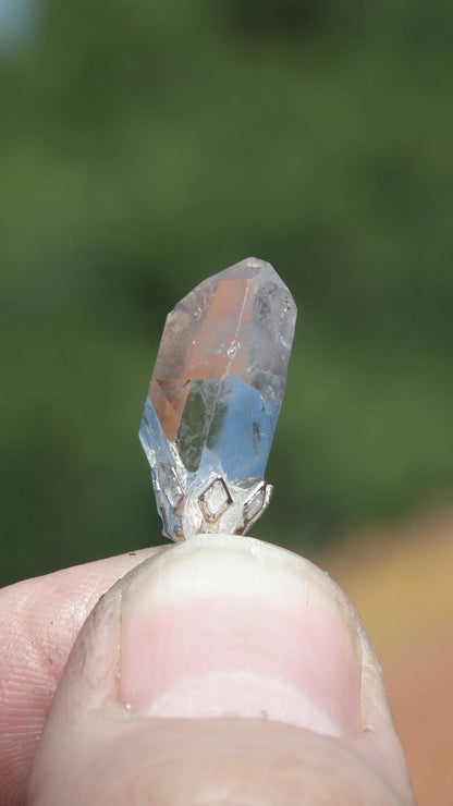 Herkimer diamond pendant