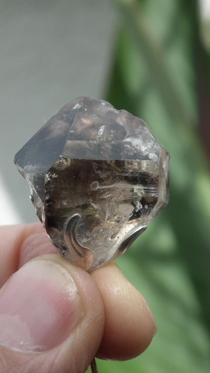 Herkimer diamond necklace // XXL Herkimer diamond necklace