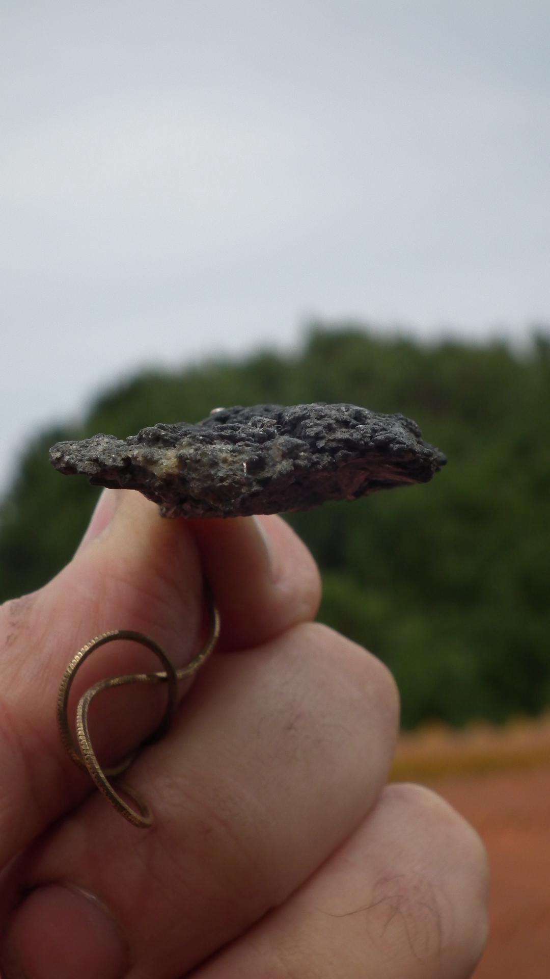 Black Kyanite pendant