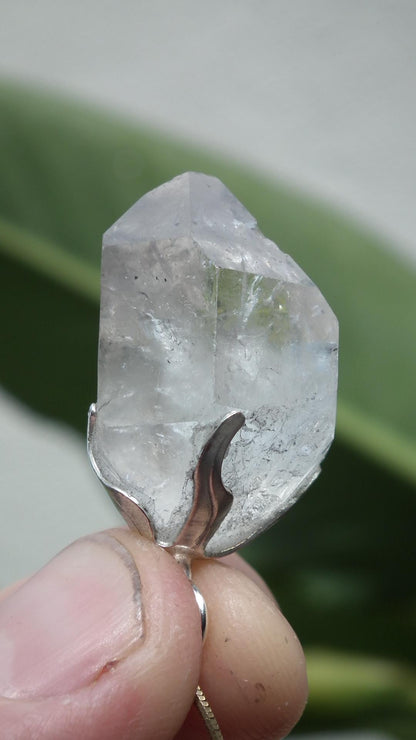 Herkimer diamond necklace // XXL Herkimer diamond necklace