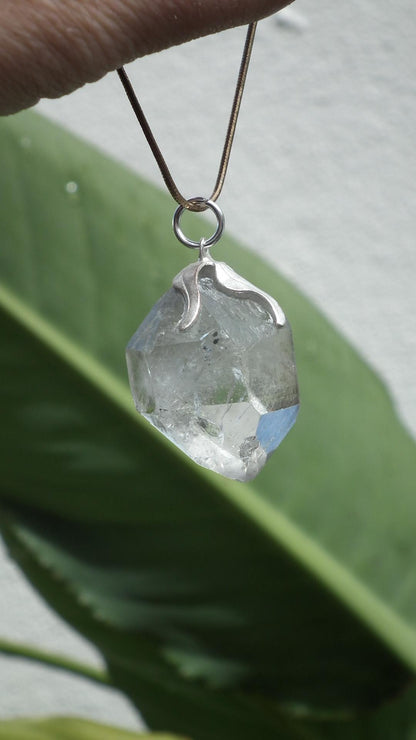 Herkimer diamond necklace // XXL Herkimer diamond necklace