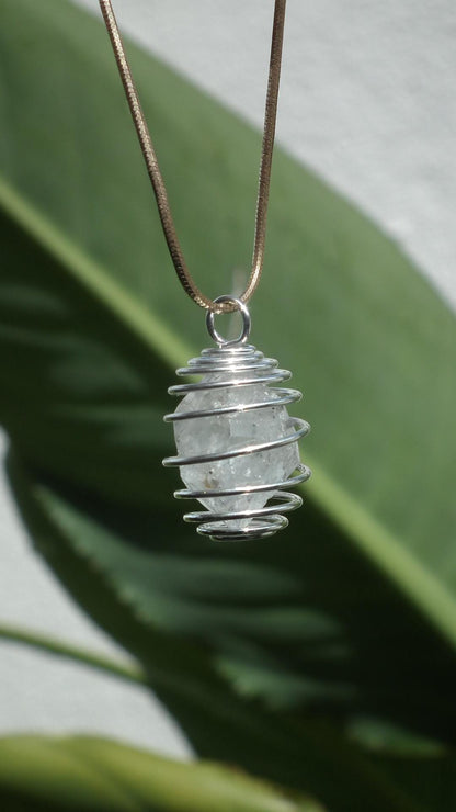 herkimer diamond necklace