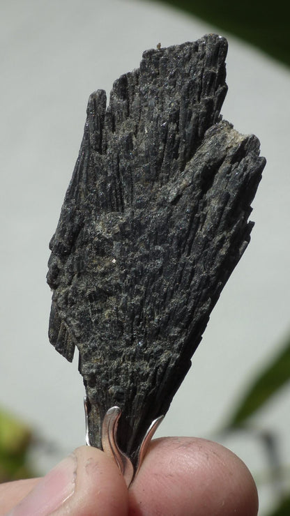 Black Kyanite pendant