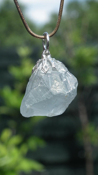 Celestite pendant