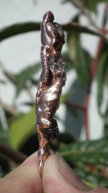 Herkimer diamond necklace