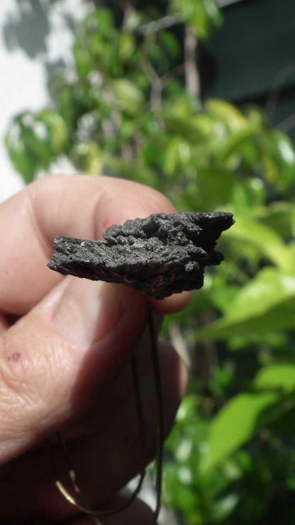 Black Kyanite pendant