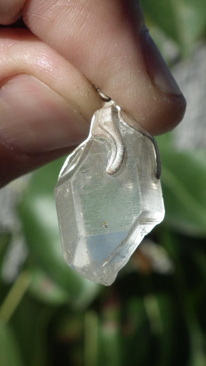 Herkimer diamond necklace // XXL Herkimer diamond necklace