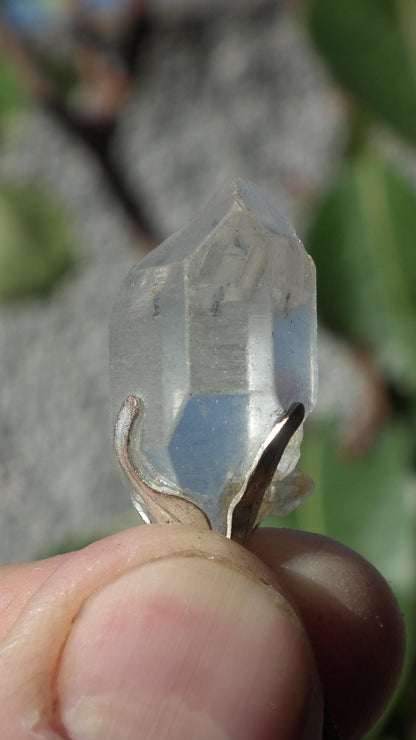 Herkimer diamond necklace // XXL Herkimer diamond necklace