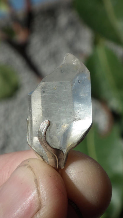 Herkimer diamond necklace // XXL Herkimer diamond necklace