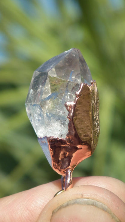 Herkimer diamond necklace // XXL Herkimer diamond necklace