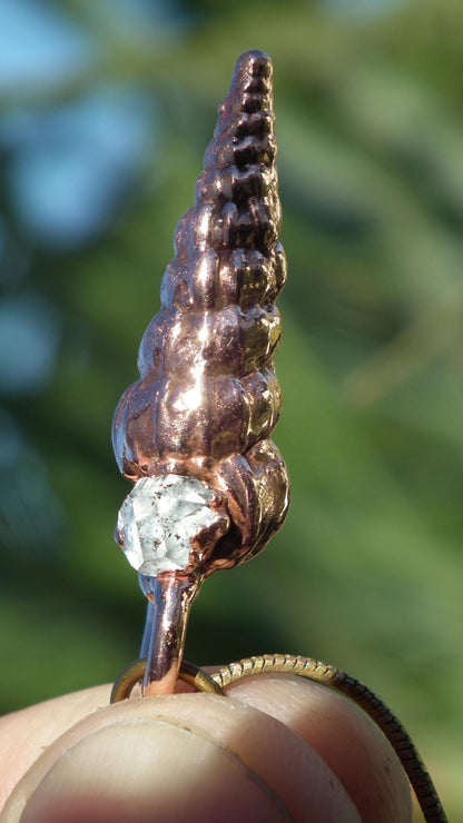 Herkimer diamond necklace // XXL Herkimer diamond necklace