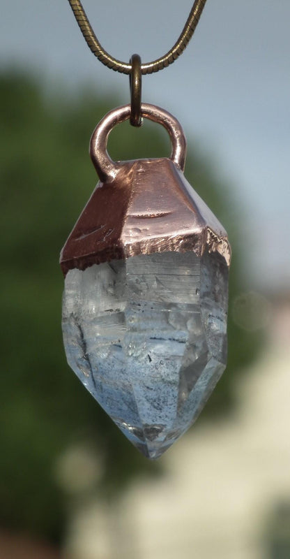 Herkimer diamond pendant