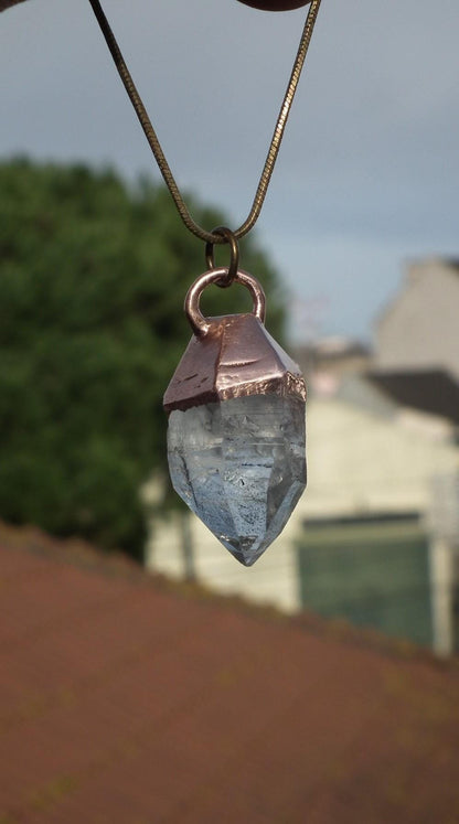 Herkimer diamond pendant