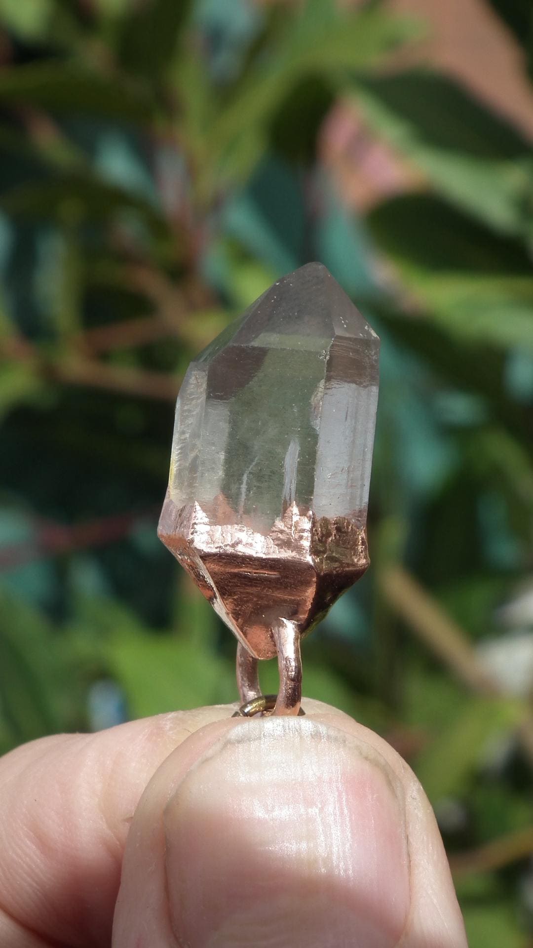 Herkimer diamond necklace // XXL Herkimer diamond necklace