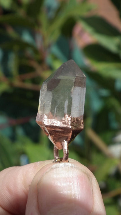 Herkimer diamond necklace // XXL Herkimer diamond necklace