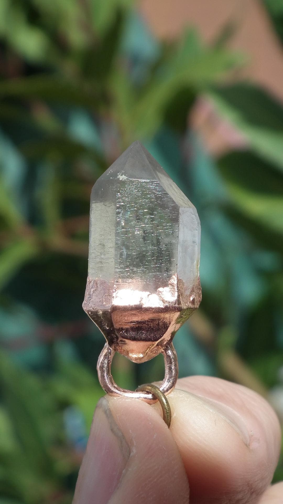 Herkimer diamond necklace // XXL Herkimer diamond necklace