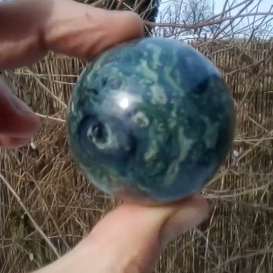 50mm Kambaba Jasper sphere