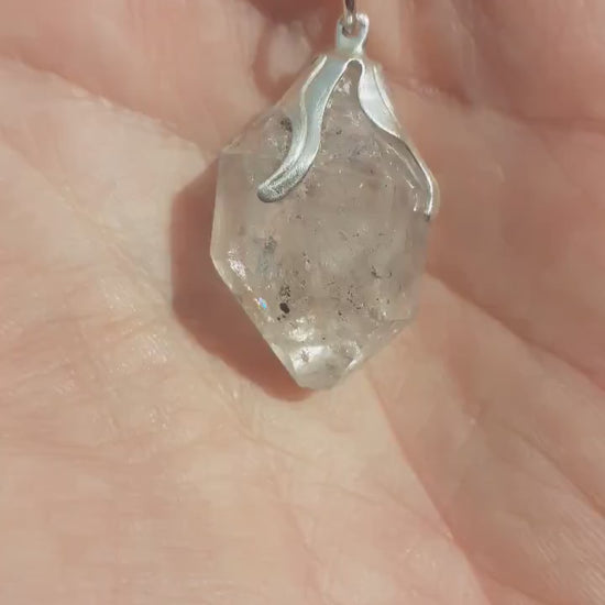 Herkimer diamond necklace