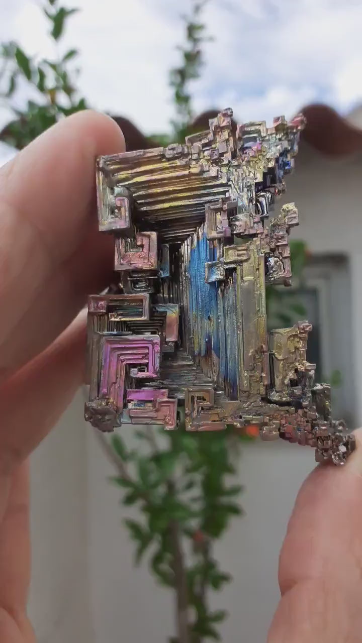 Bismuth crystal